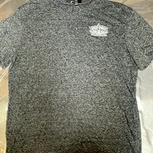 Lost Coast Brewery Light Weight V-Neck Grey Tee Shirt